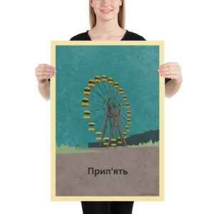 Pripyat Ferris Wheel poster (metric sizes )