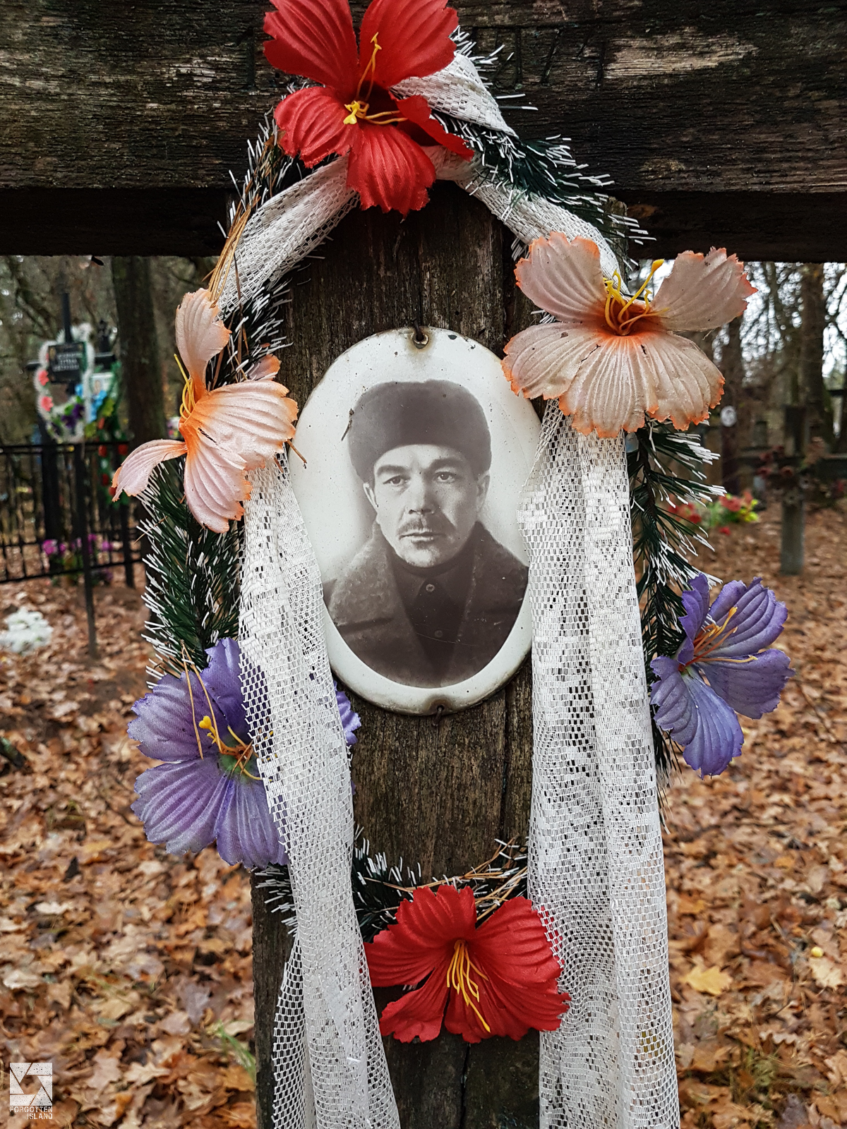 Cemetery in the Chernobyl Zone