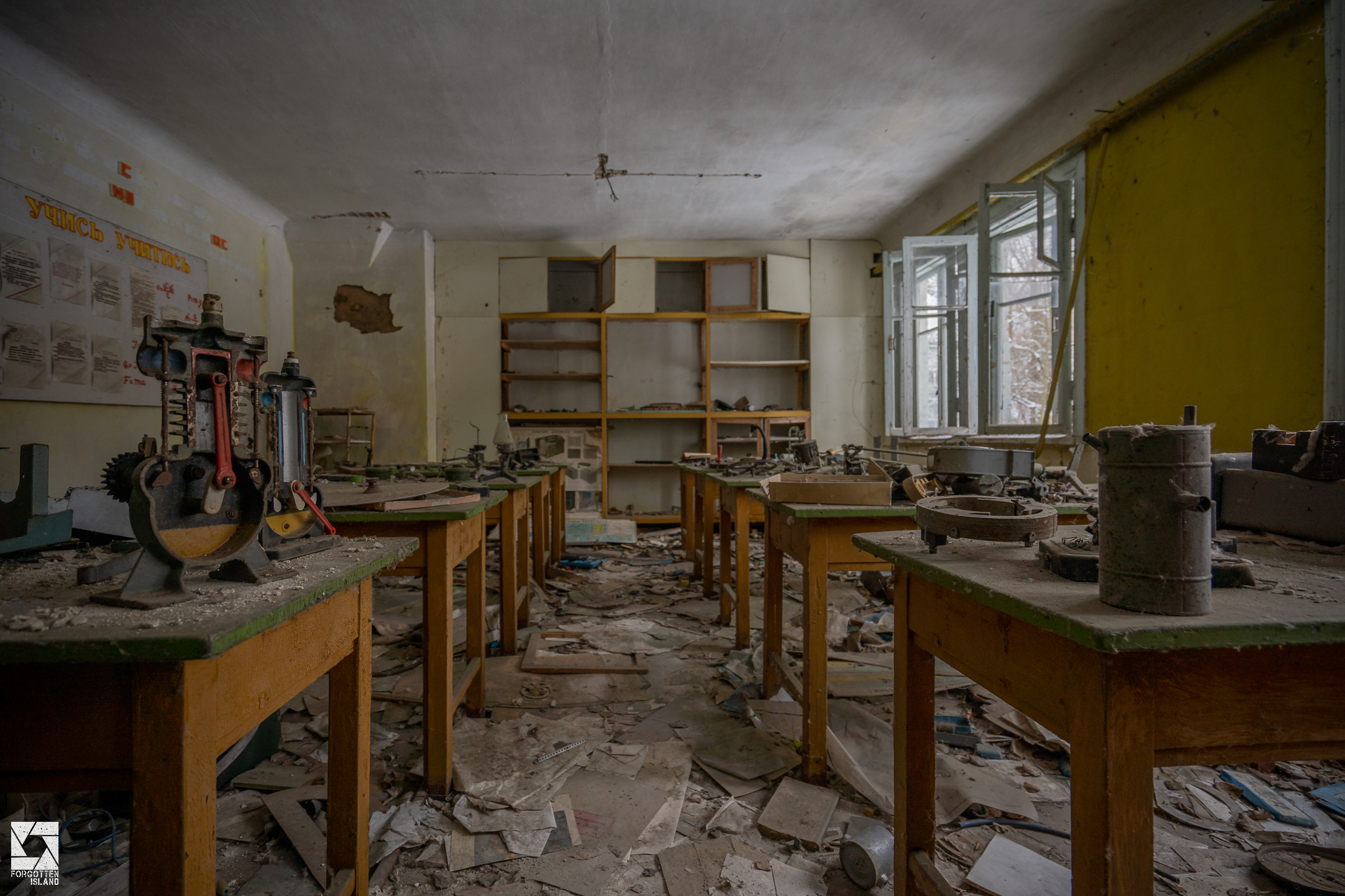 Secondary School in the Chernobyl Zone