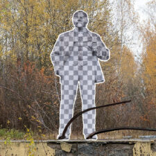 Lenin Statue removed from Chornobyl town