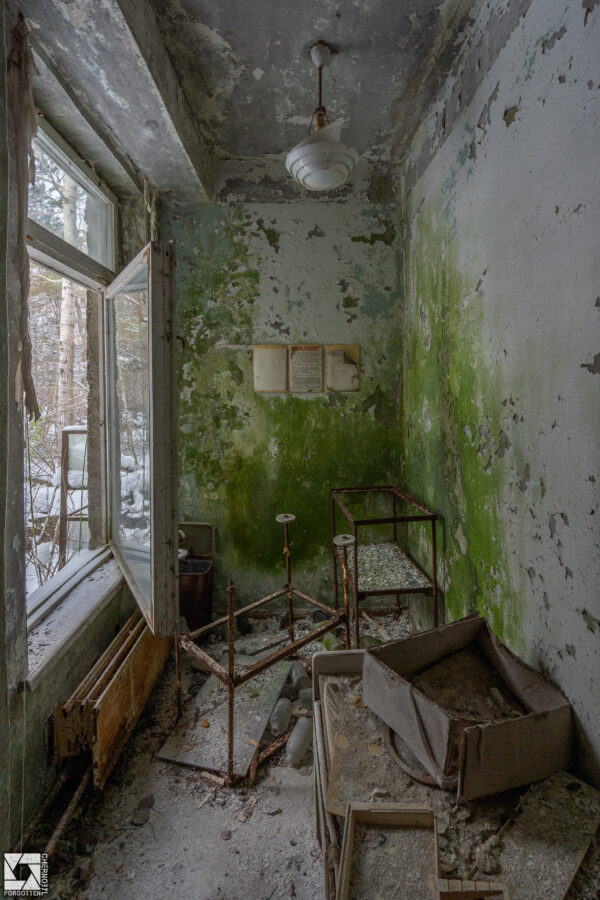“Goldfish” Kindergarten No. 13 in Pripyat Chernobyl