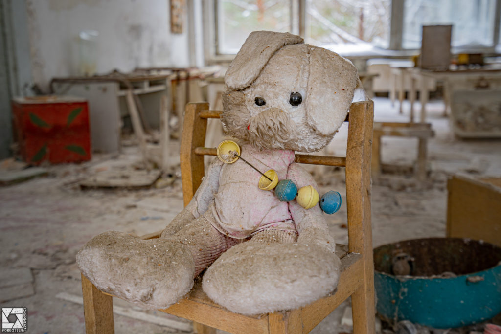 “Goldfish” Kindergarten No. 13 in Pripyat Chernobyl