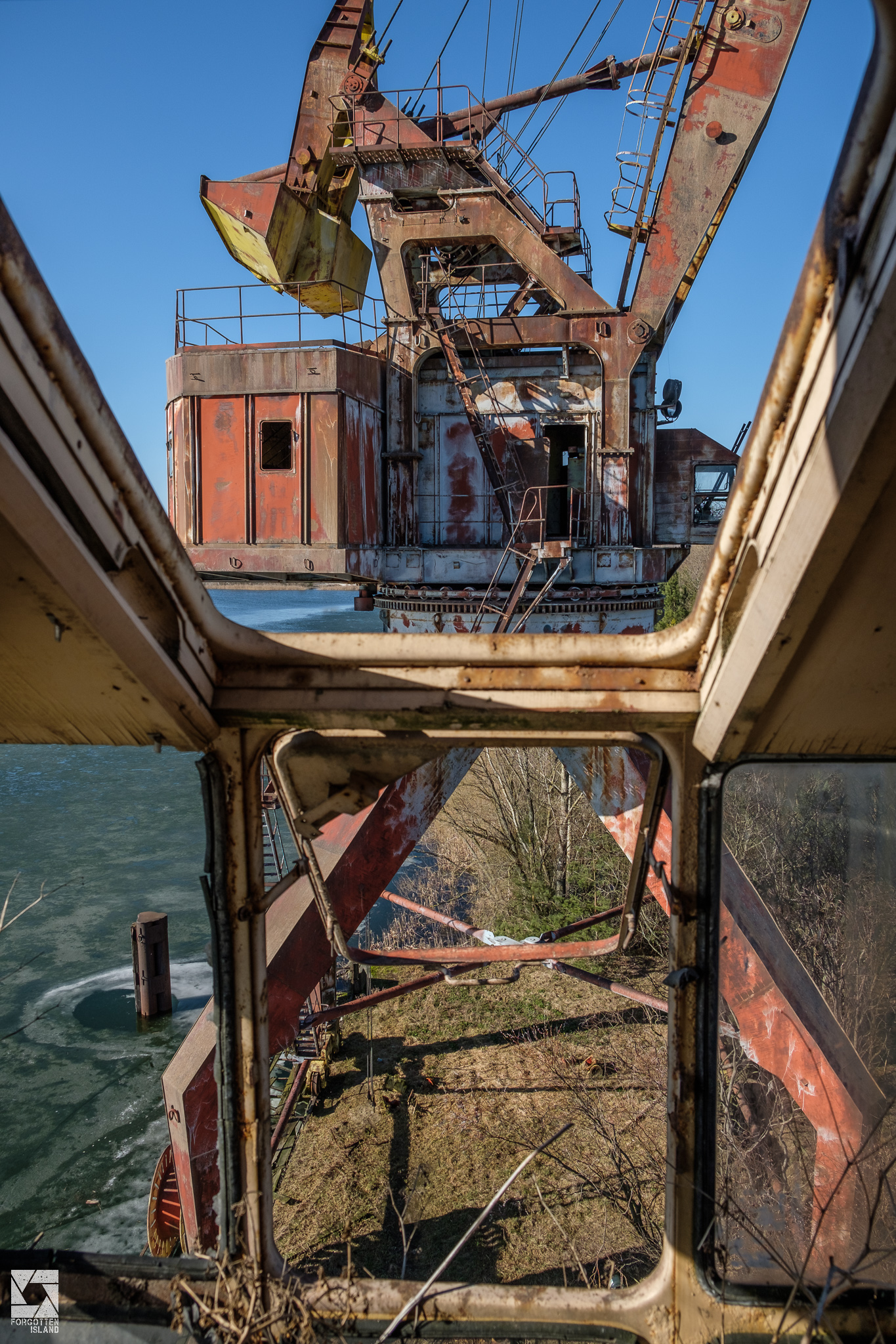 Pripyat Cargo Dock Cranes