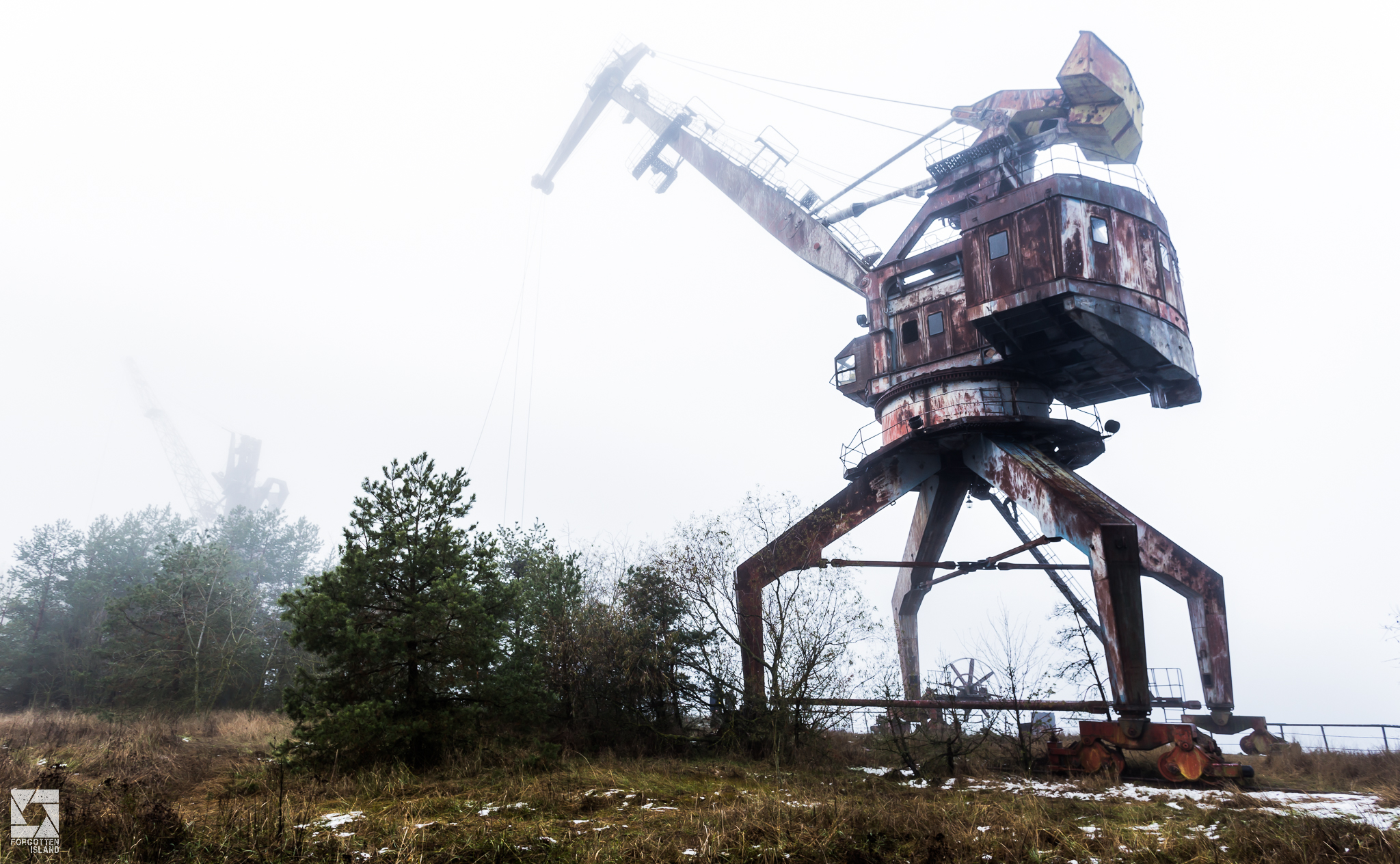 Pripyat Dock Cranes