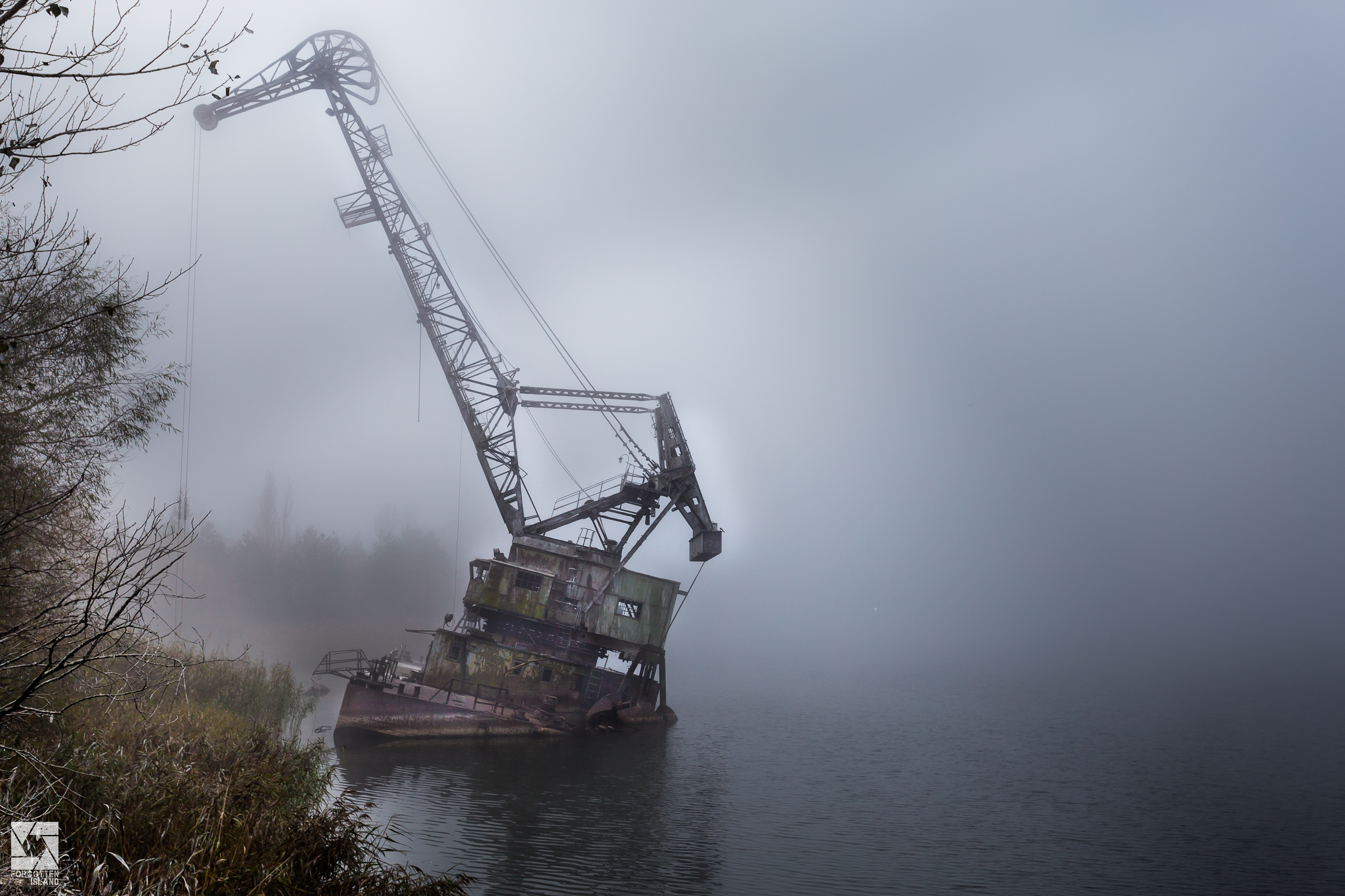 Pripyat Dock Cranes