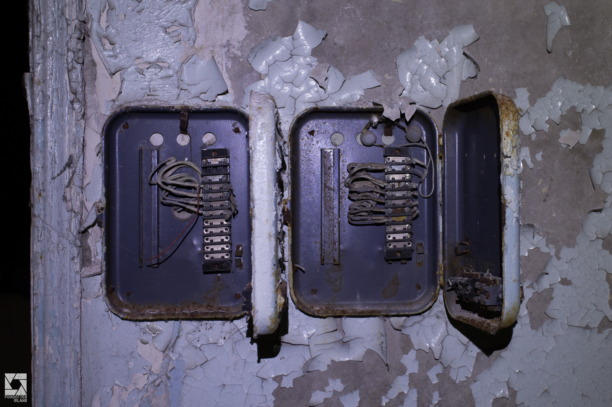 Pripyat Hospital at Night