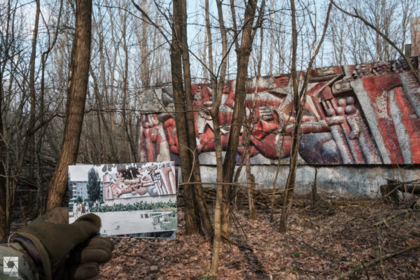 Pripyat Then and Now - Shops and Mosaics