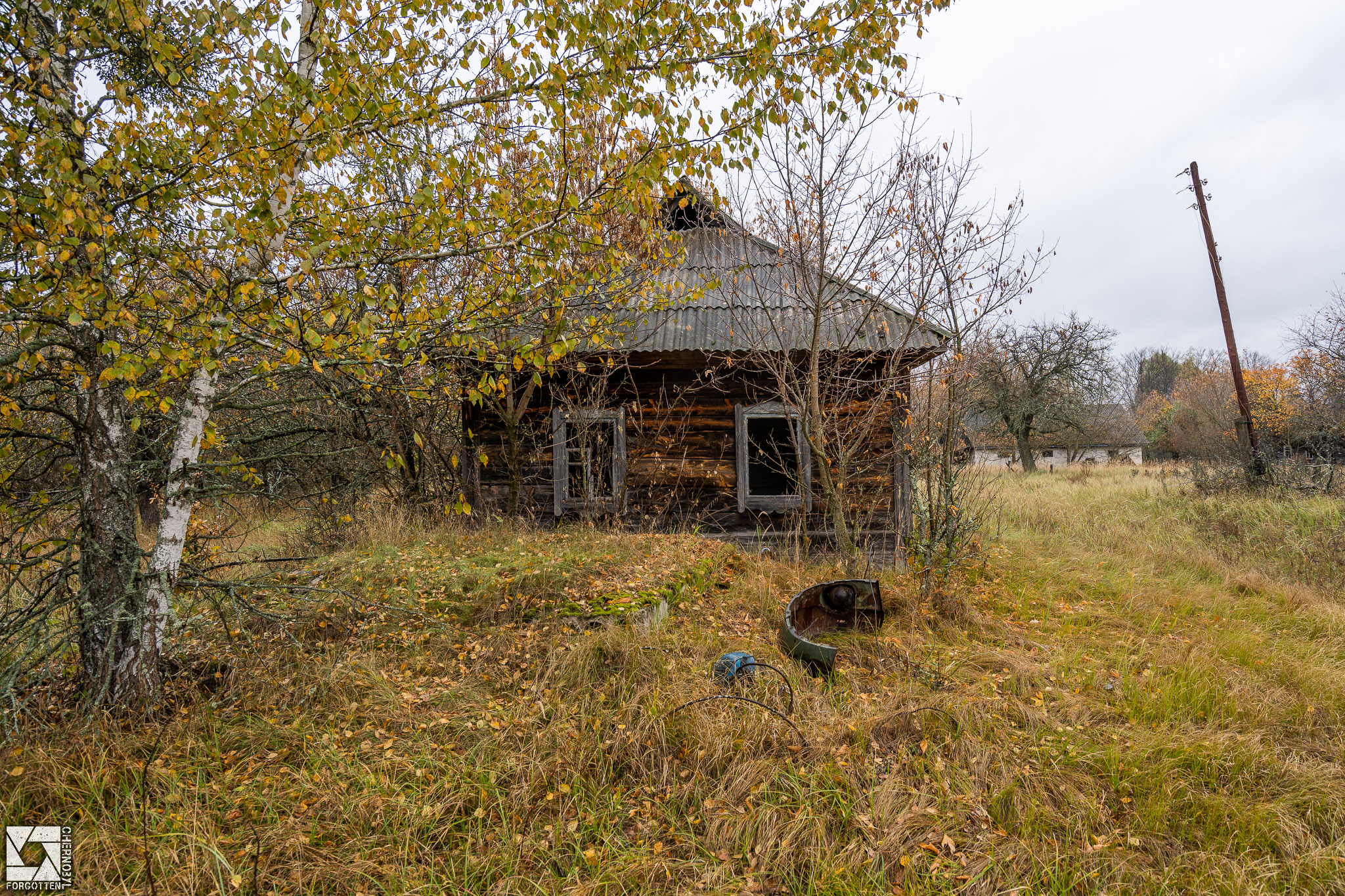 Zymovyshche Village in the Chernobyl Zone