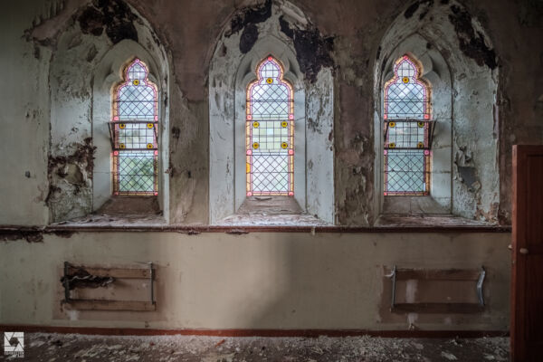 Abandoned Old Kirk in Scotland