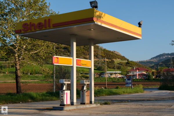 Abandoned Shell Petrol Station