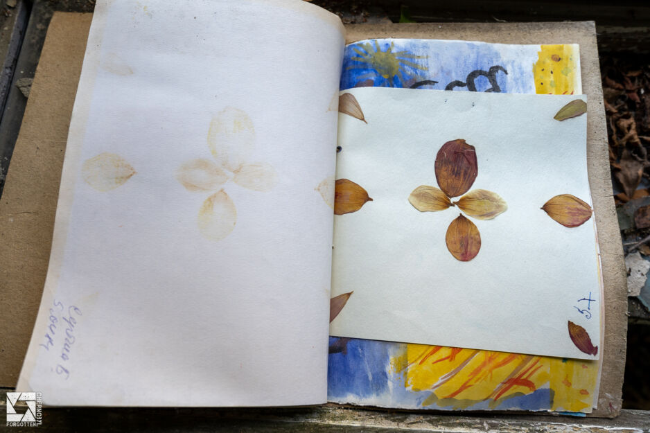 Drawings made by children in Nursery No. 10 (Cheburashka) in Pripyat in 1984.