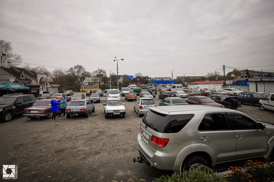 Market day in Ivankiv, Ukraine Market day in Ivankiv, Ukraine