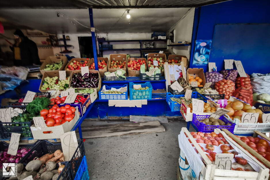 Market day in Ivankiv, Ukraine Market day in Ivankiv, Ukraine