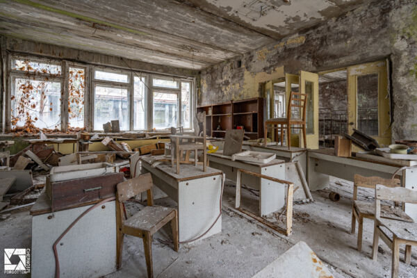 Kindergarten No 6 Druzhba (Friendship) in Pripyat
