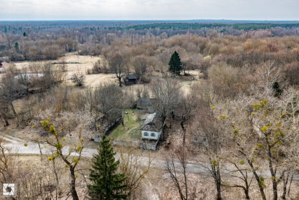 Fire Lookout Tower in Paryshev village