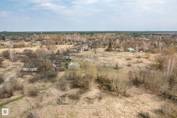 Fire Lookout Tower in Paryshev village