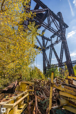 Portal Crane near Chernobyl Reactor 5 building