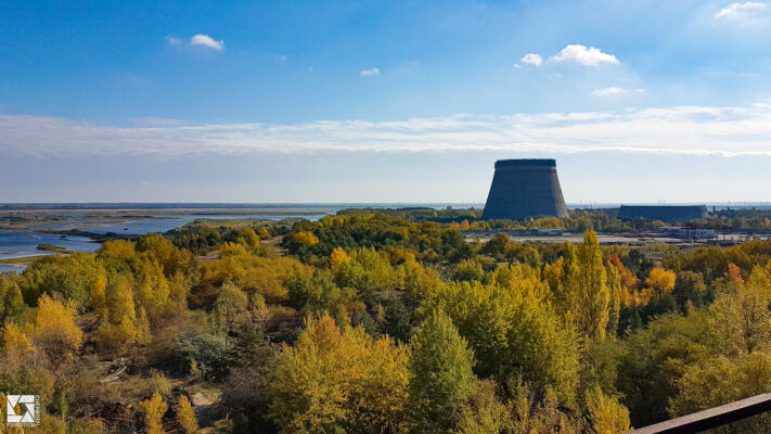 Portal Crane near Chernobyl Reactor 5 building