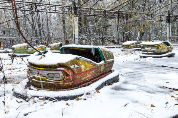 Pripyat Amusement Park Cars