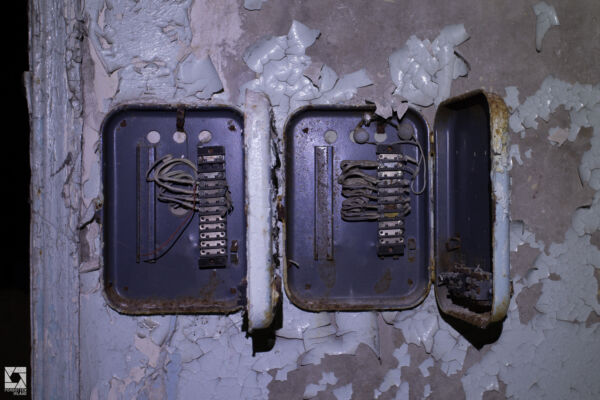 Pripyat Hospital at Night