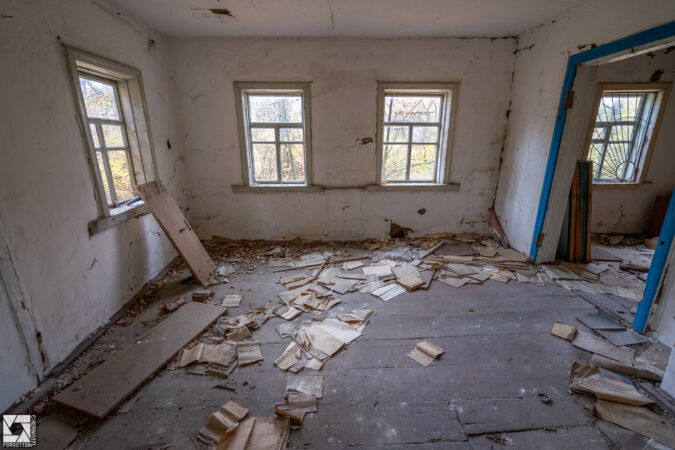 Zymovyshche Village in the Chernobyl Zone