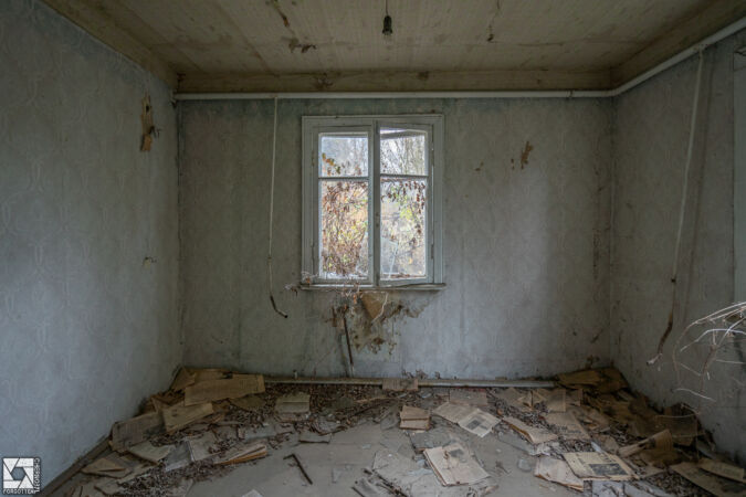 Zymovyshche Village in the Chernobyl Zone