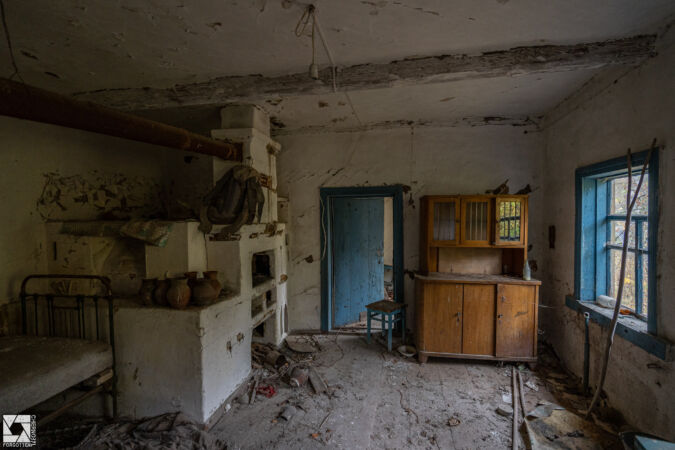 Zymovyshche Village in the Chernobyl Zone