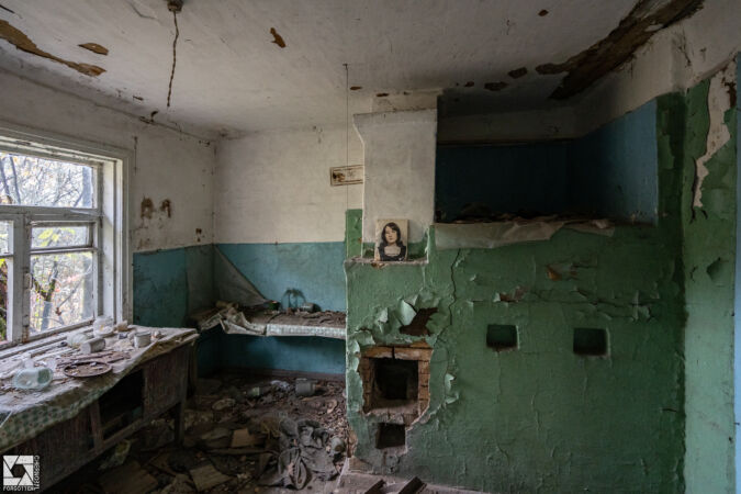 Zymovyshche Village in the Chernobyl Zone